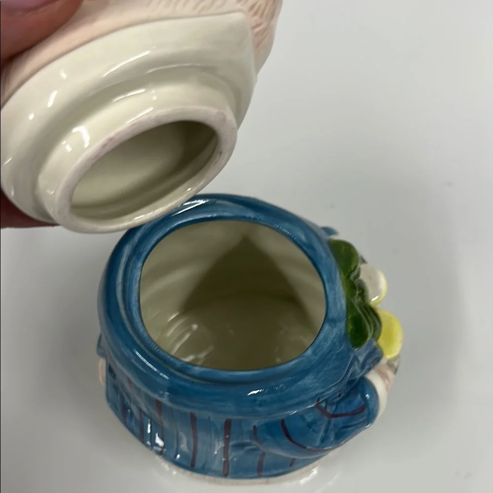 Fitz & Floyd "Bacon & Eggs" pig sugar bowl vintage - Picture 5 of 6